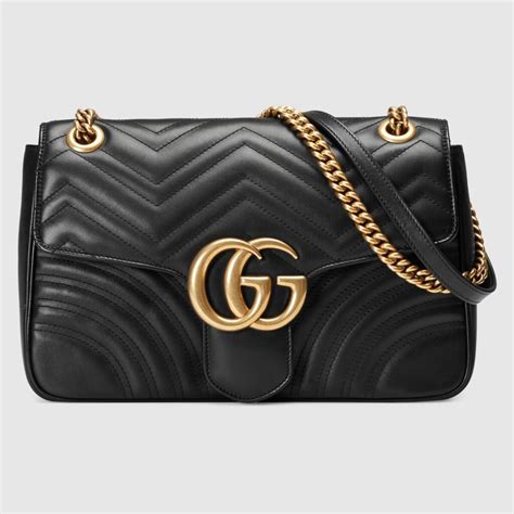 black gucci purse the real real|A. How to know if a Gucci bag is real .